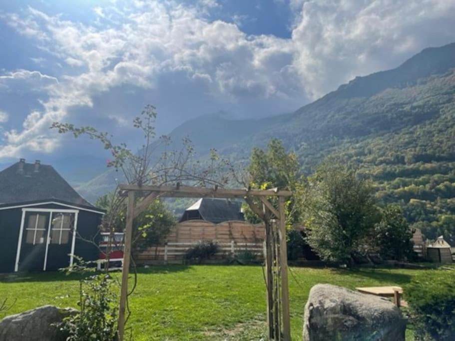 Bel Appartement Dans Residence Cheminee /Jardin Luz-Saint-Sauveur Bagian luar foto