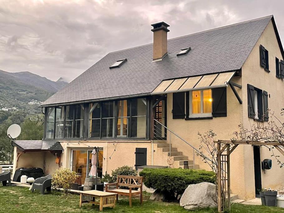 Bel Appartement Dans Residence Cheminee /Jardin Luz-Saint-Sauveur Bagian luar foto