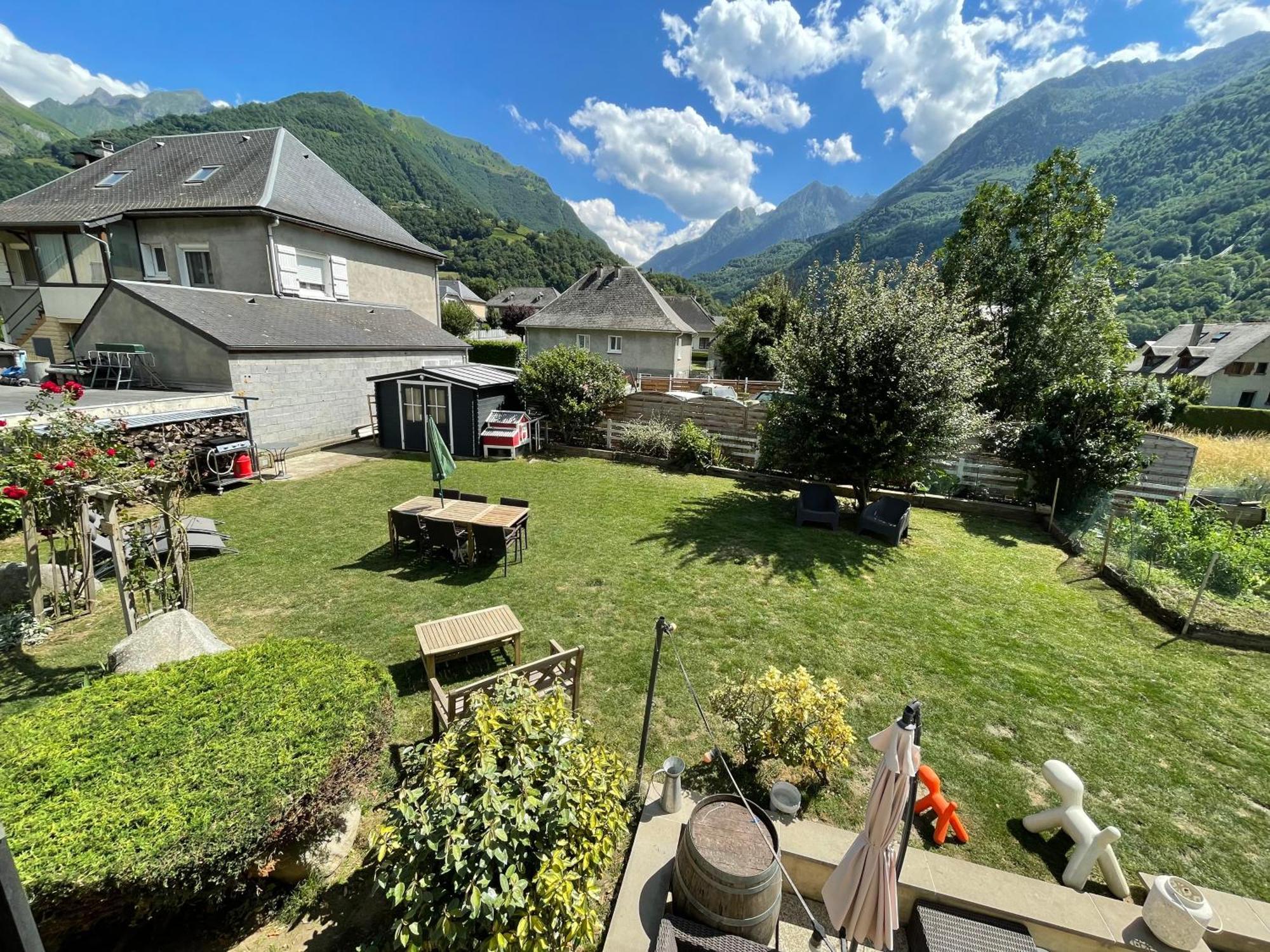 Bel Appartement Dans Residence Cheminee /Jardin Luz-Saint-Sauveur Bagian luar foto