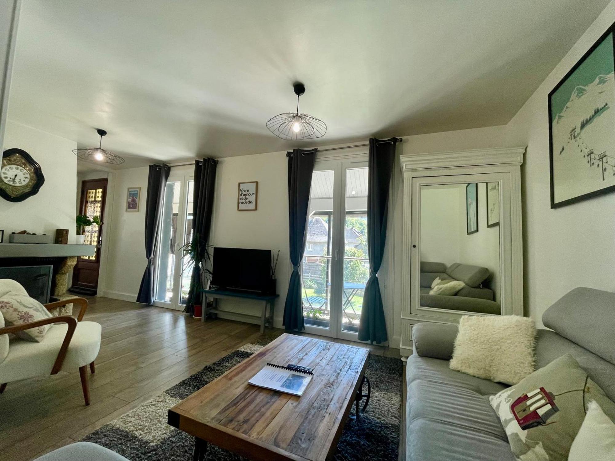 Bel Appartement Dans Residence Cheminee /Jardin Luz-Saint-Sauveur Bagian luar foto